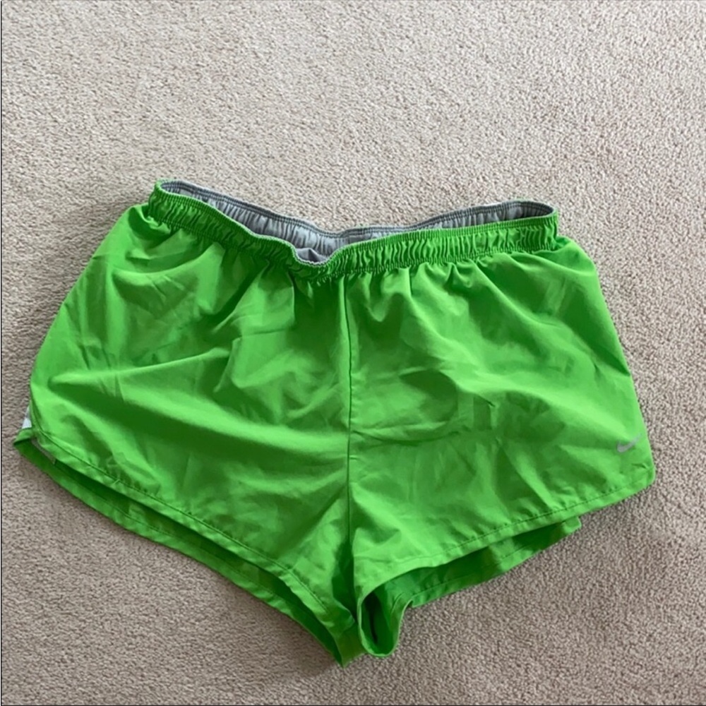 Nike Fit Green Running Shorts
